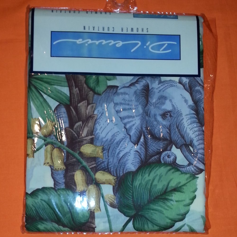 Vtg Di Lewis Shower Curtain Barth & Dreyfuss of California Made in  USA